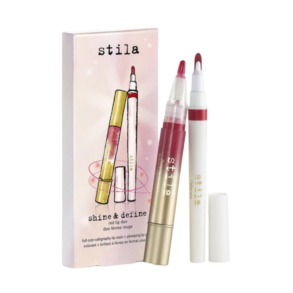 Stila Shine & Define Red Lip Duo